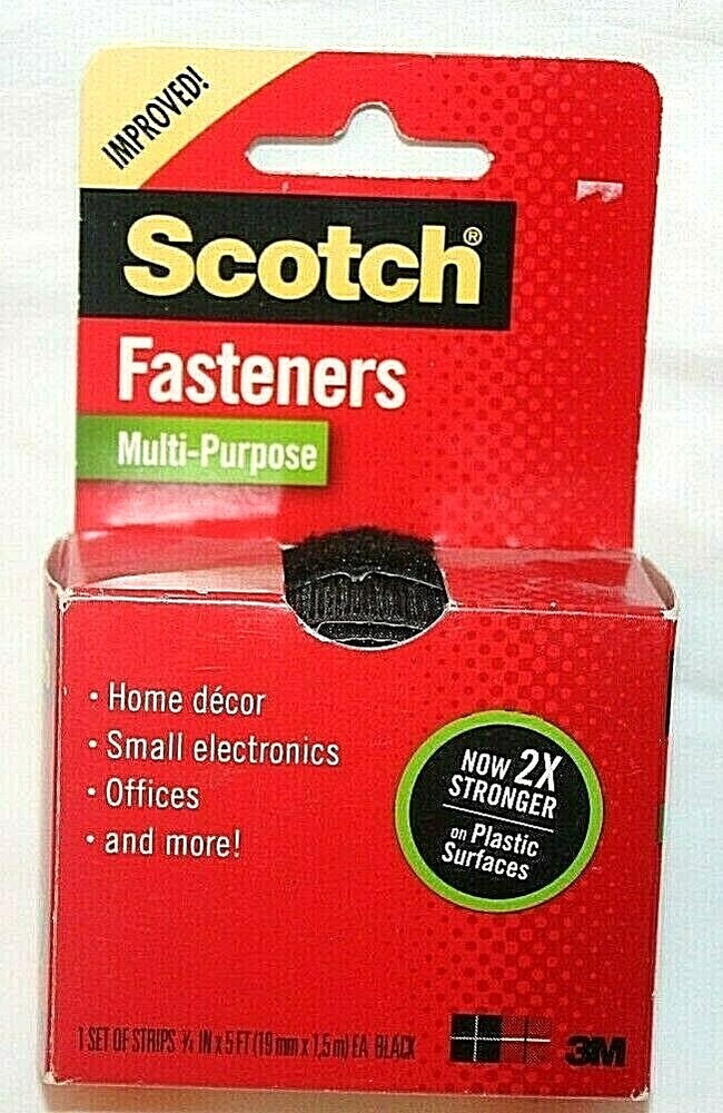 Scotch Multi-Purpose Black Fasteners