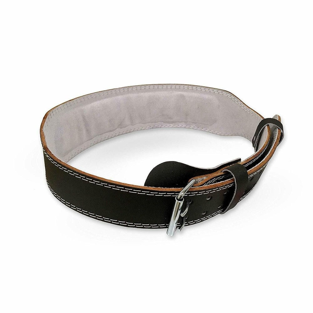 4" Leather Weight Lifting Belt Medium Valeo
