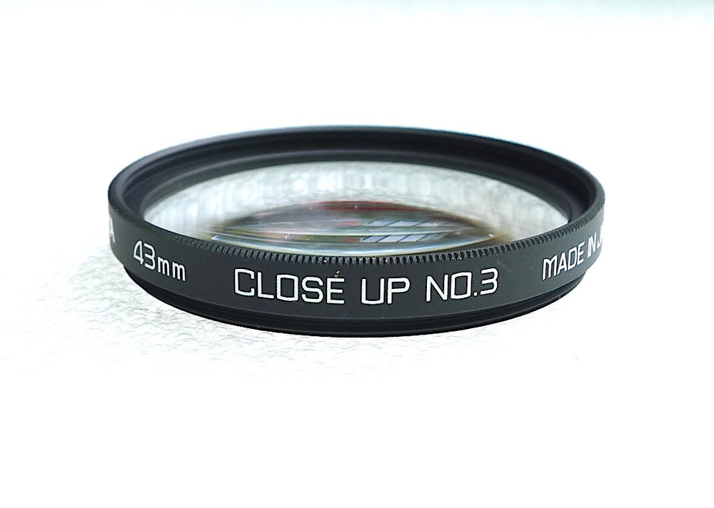43mm Hoya +3 Close Up Lens Filter - NEW