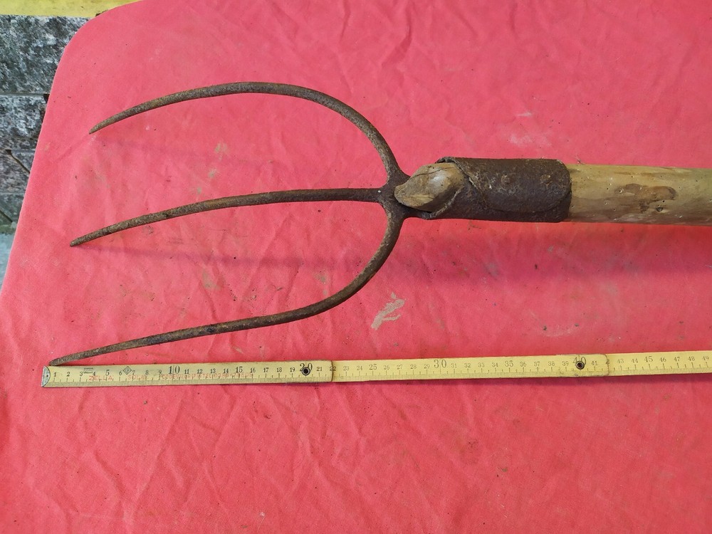 Antique Vintage Era 3 Point FORK FORK WITHOUT HANDLE