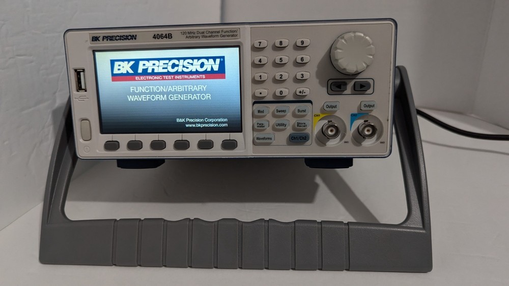 BK Precision 4064B Dual CH 120 MHz Function Arbitrary Waveform Generator. Used