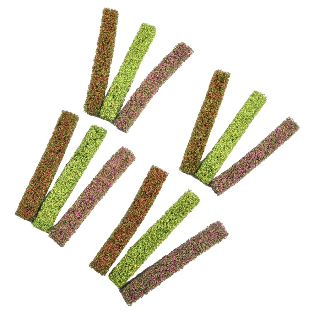 Scene Layout Shrub Strips Architectural City Beautification Miniature Simulation