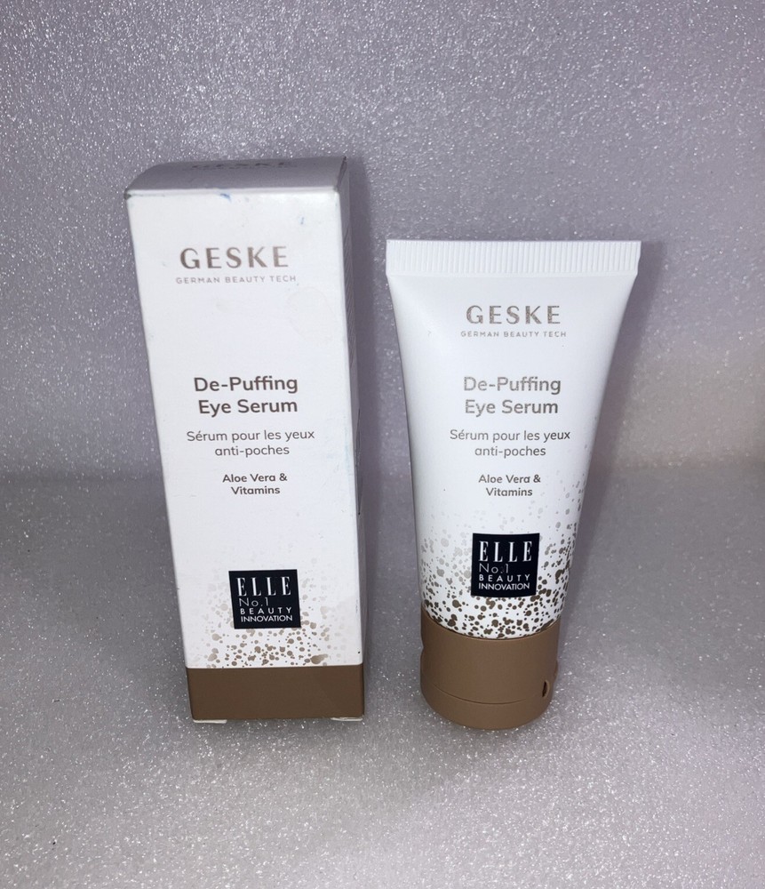 GESKE ~ DE-PUFFING EYE SERUM ~ 1 OZ New.
