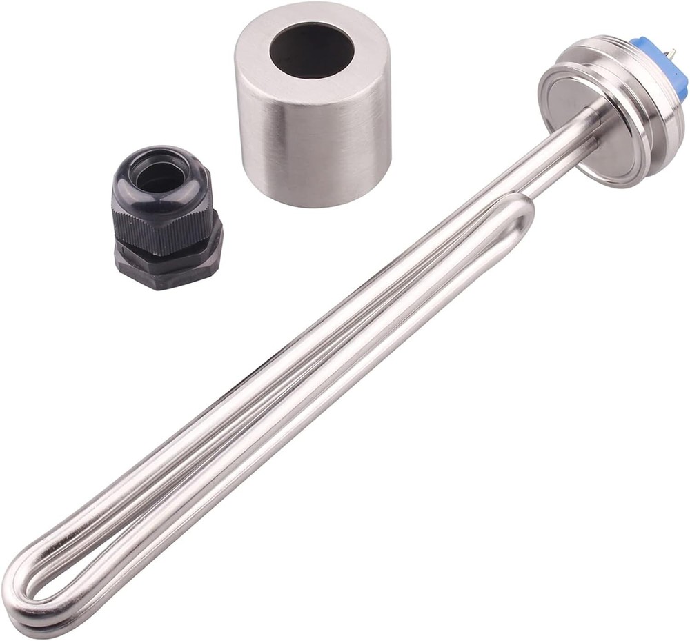 1.5" Tri-clamp OD50.5mm Foldback Heating Element Stainless Immersion 240V 3500W