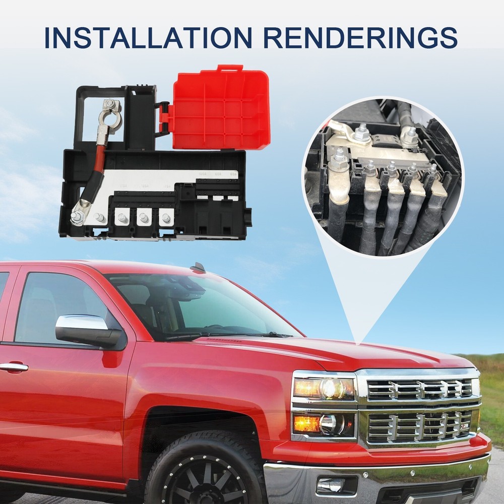 Battery Distribution Engine Compartment Fuse Block 84354716 For GM