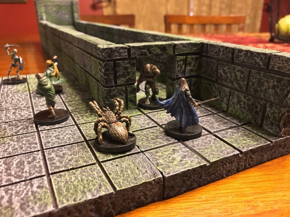 Dungeon Boulder Trap 28mm terrain wargaming Dungeons & Dragons Pathfinder d&d