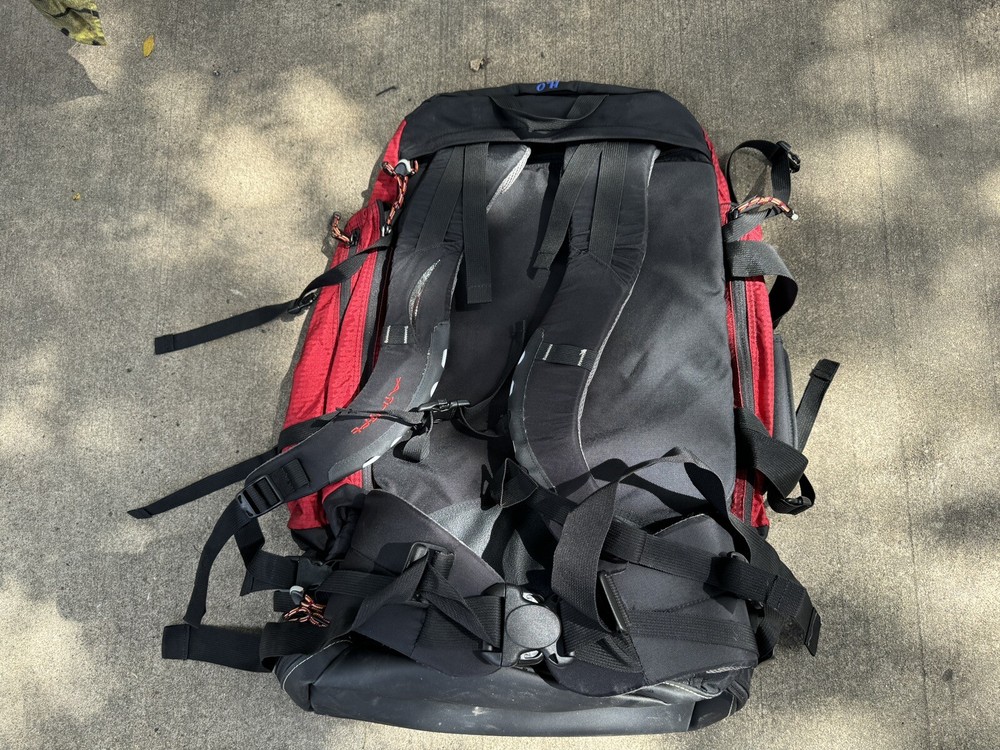 JanSport Travel Backpack Black And Red