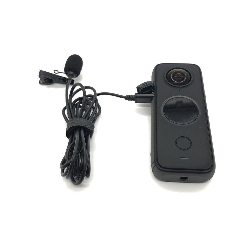 High Quality Type-C Lavalier Microphone Audio Adapter for Insta360 ONE X2 Camera