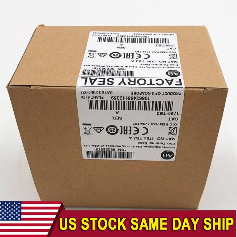 1794-TB3 New AB Factory Sealed in Stock Flex Terminal Base 1794TB3 US Free Tax