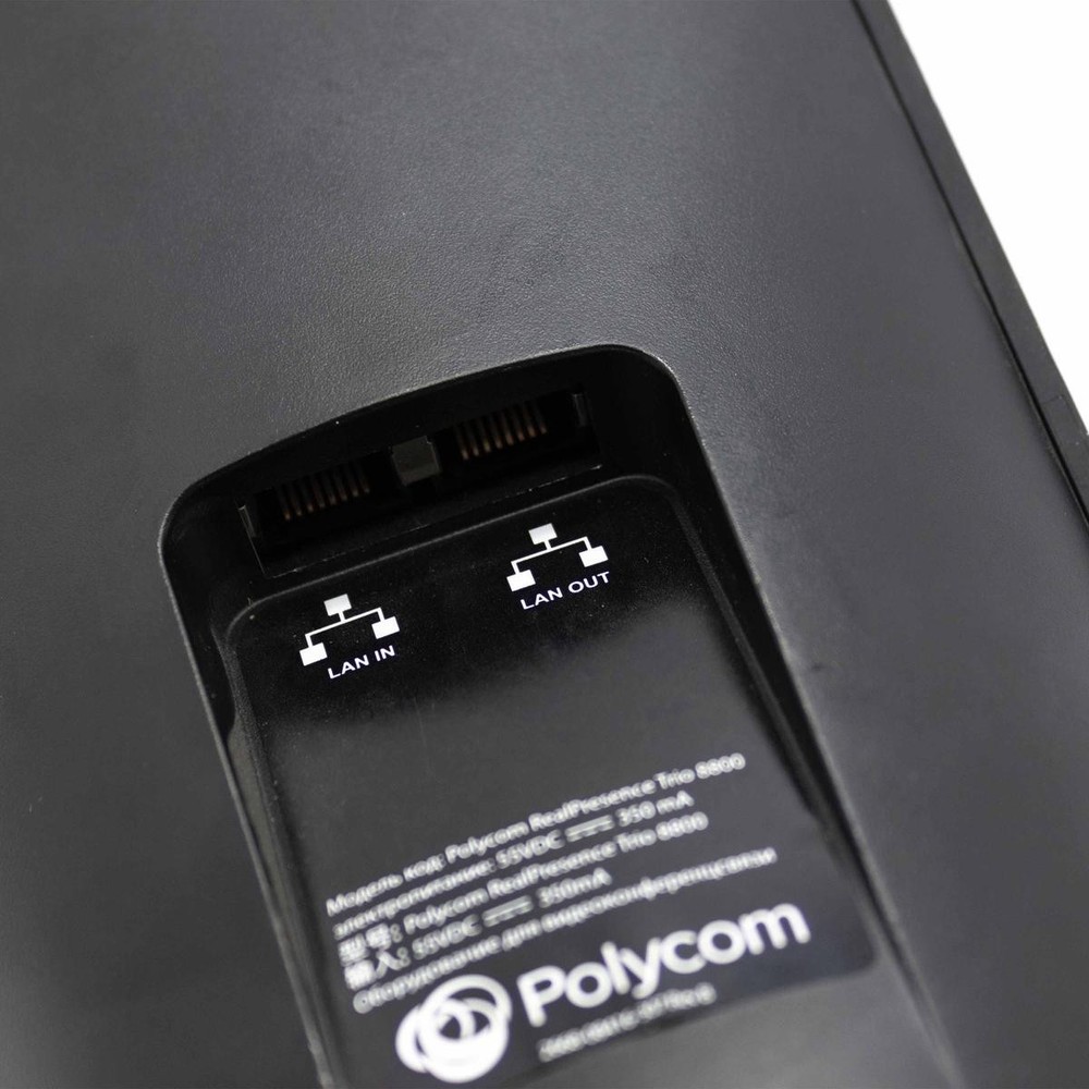 POLYCOM REALPRESENCE TRIO 8800 CONFERENCE SPEAKER PHONE POE LAN BLUETOOTH