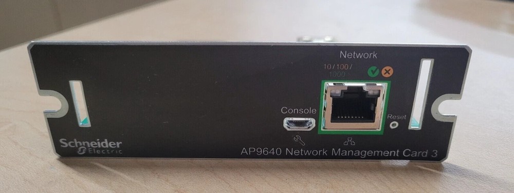 APC Schneider Electric AP9640 Network Management Card 3 Adapter
