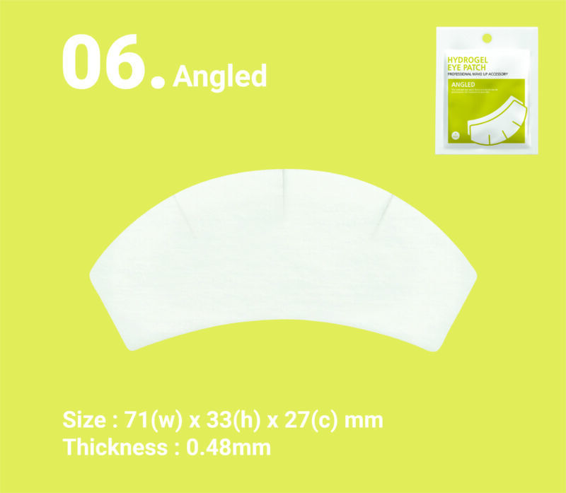 Hydrogel Eye Patch for Eyelash Extensions