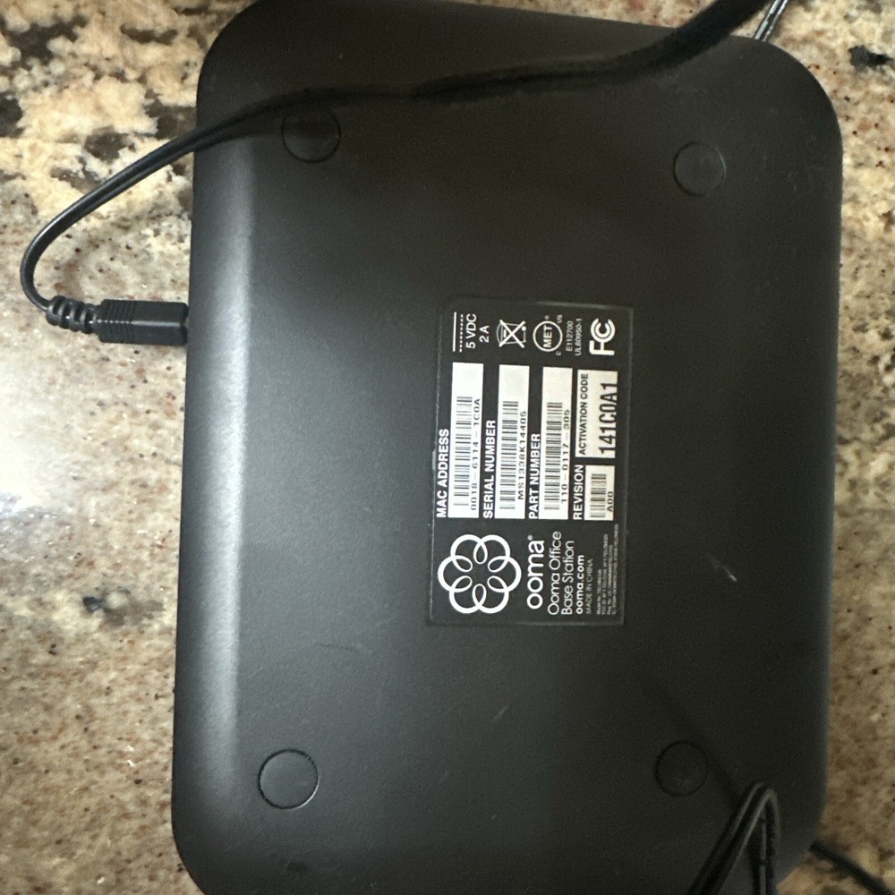 Ooma Office VOIP System Base Station ONLY