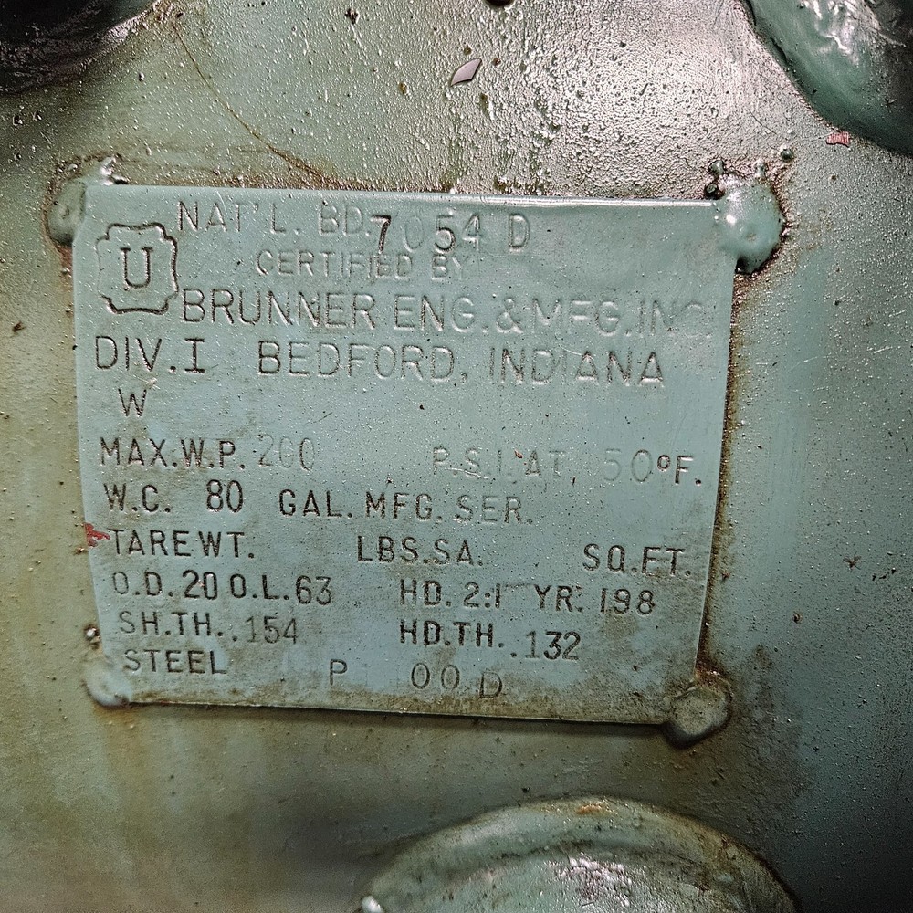 NATL BD NATIONAL BOARD 7054D COMPRESSOR