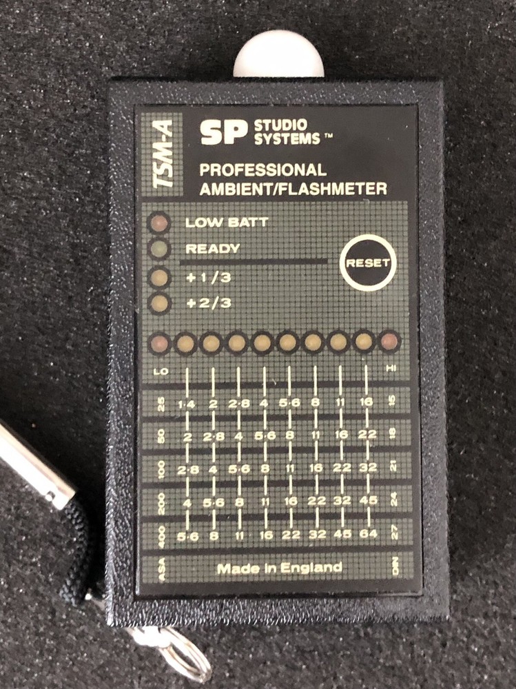 Vintage Camera Flash Meter TSM-A SP Studio Systems England Ambient Flashmeter