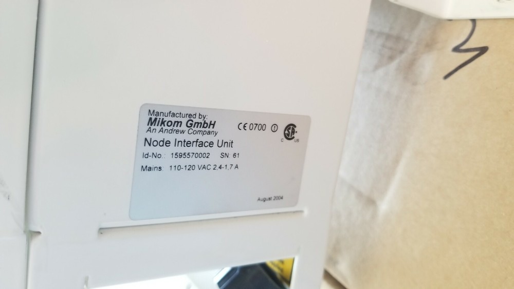 Andrew Mikom Broadband PCS Repeater Node Interface Unit