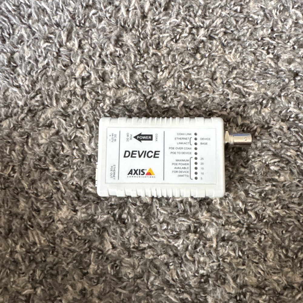 AXIS T8642 POE+ Tested & Working Axis Security Camera Device