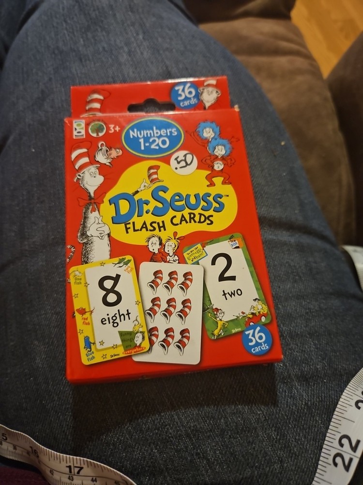 Dr. Seuss Flash Cards - Numbers 1-20