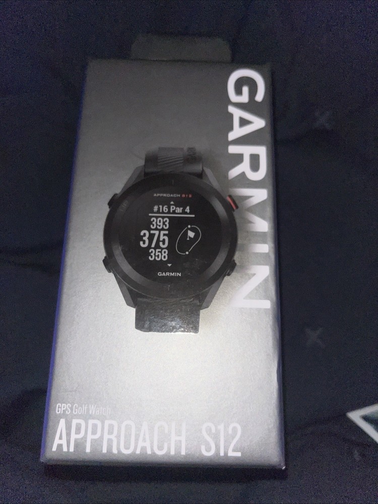 Garmin Approach S12 Black GPS Golf Watch