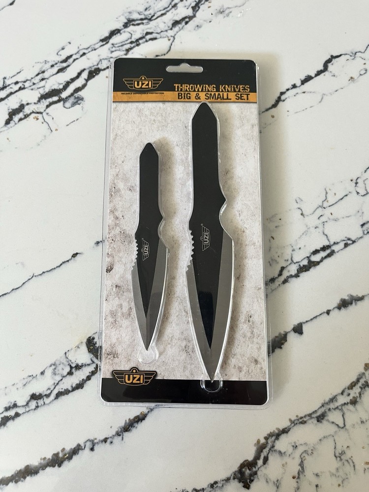 USI Throwing knives big & small set