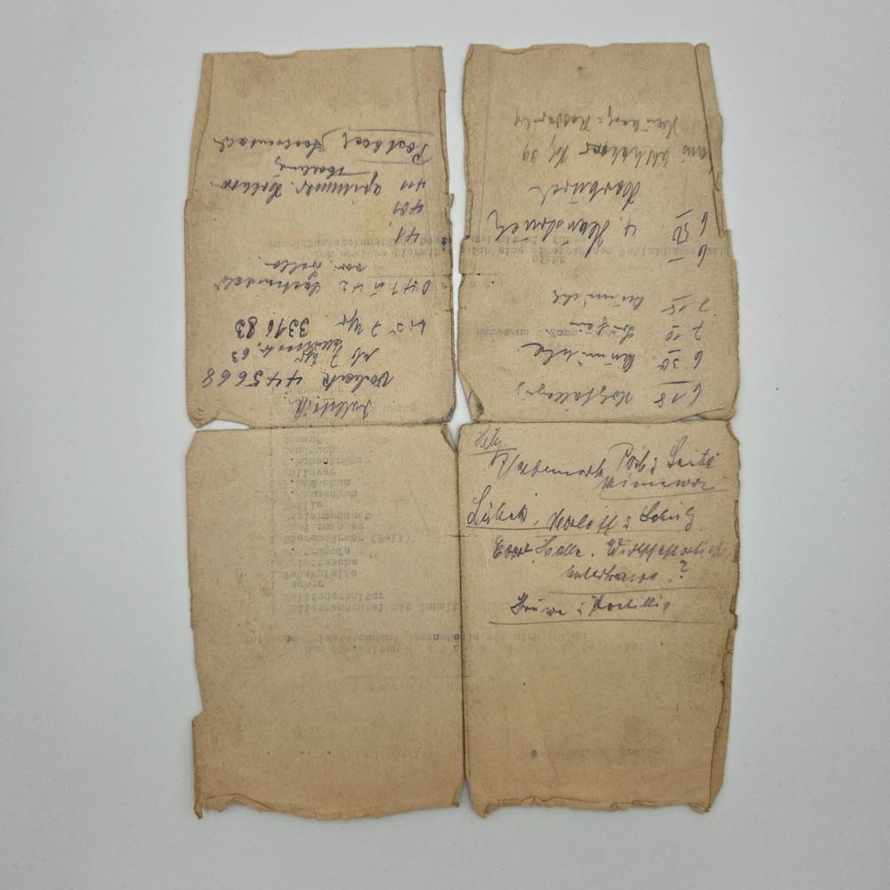 Original WWII WW2 German Defeat 1945 Berlin Declaration Army document soldier