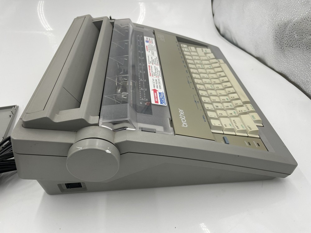 Brother Correctronic GX-7500 Electronic Typewriter Tested Types Well