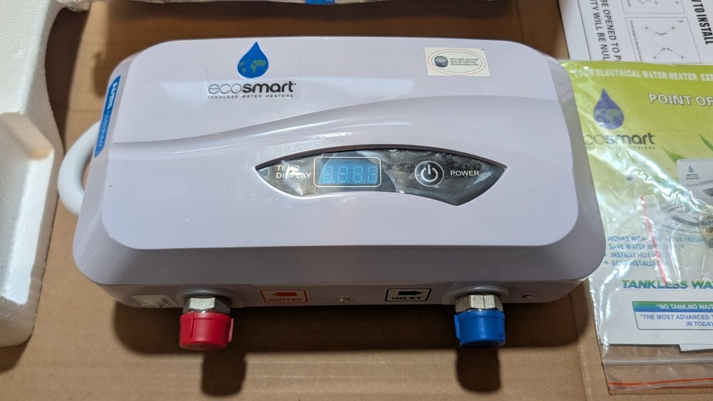 Ecosmart Tankless Water Heater POU 3.5