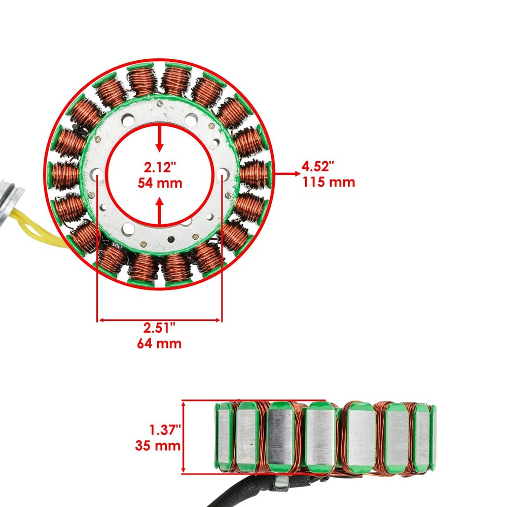 Stator & Regulator Rectifier for Honda GL1100 Goldwing Aspencade Interstate