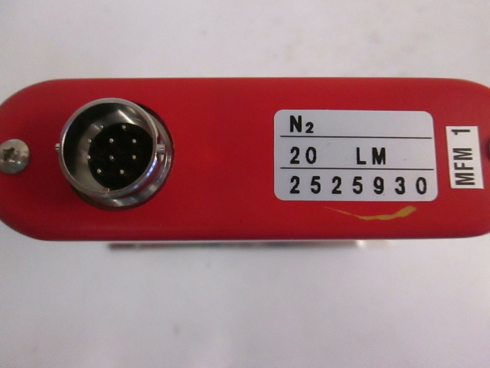 Stec SEF-500 Mass Flow Meter, 1/4" Compression, N2, 20 LM, Used
