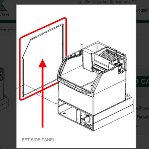 LEFT SIDE PANEL # 1011514-10