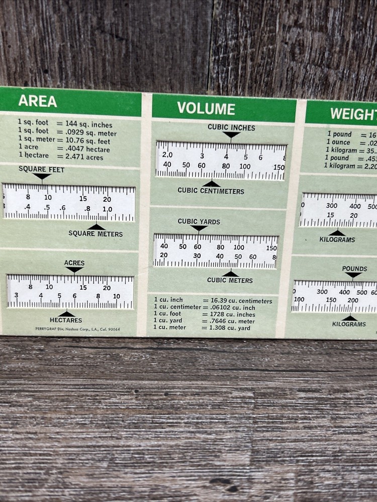 Vintage Gilmore Vibration Computer Slide Rule 1973 USA
