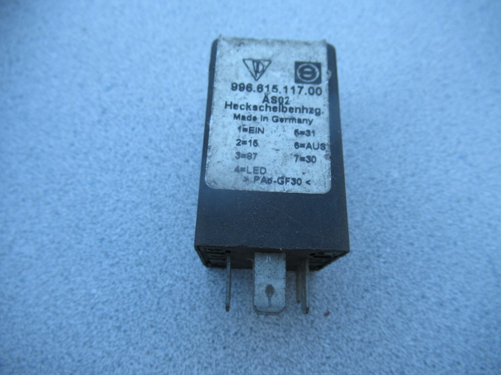 Porsche 986 Boxster Rear Window Heater Control Relay