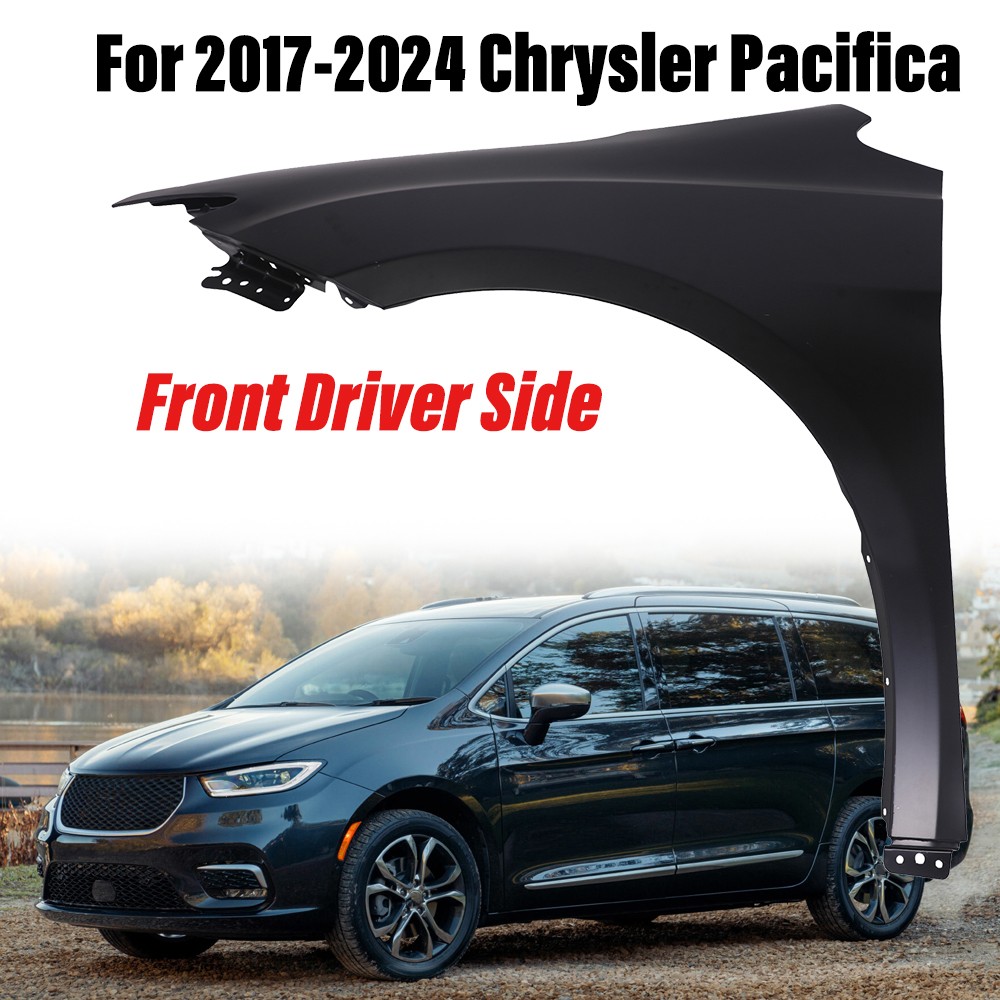 Front Left Driver Side Fender Panel Fit For 2017-2024 Chrysler Pacifica Primed