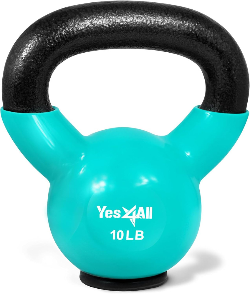 Kettlebell Set for Women, Rubber Base Weights (10-65 Lbs)