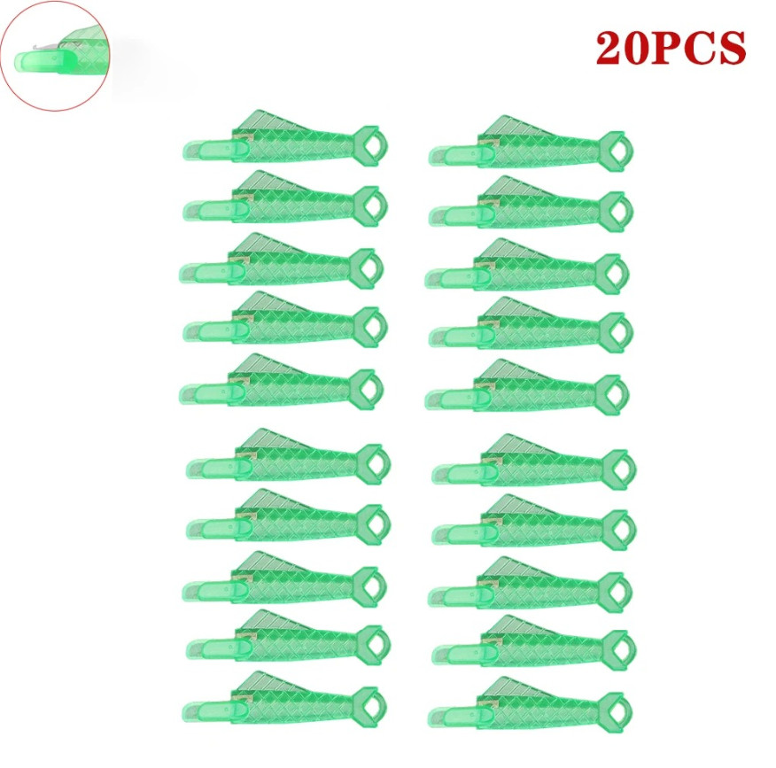 20pcs Automatic Needle Threader DIY Sewing Tool for Hand & Machine Needles - NEW