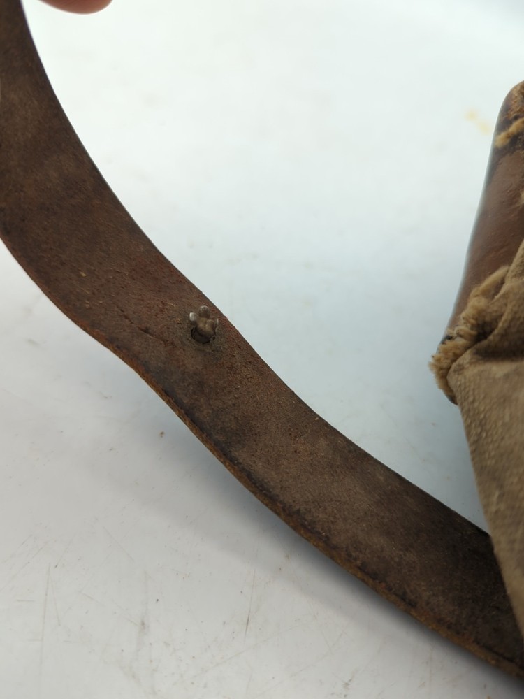 Vintage Canvas Leather Horse Feed Bag