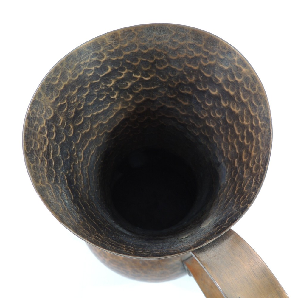 German 7" Hammered Copper Pitcher by WALL Handarbeit