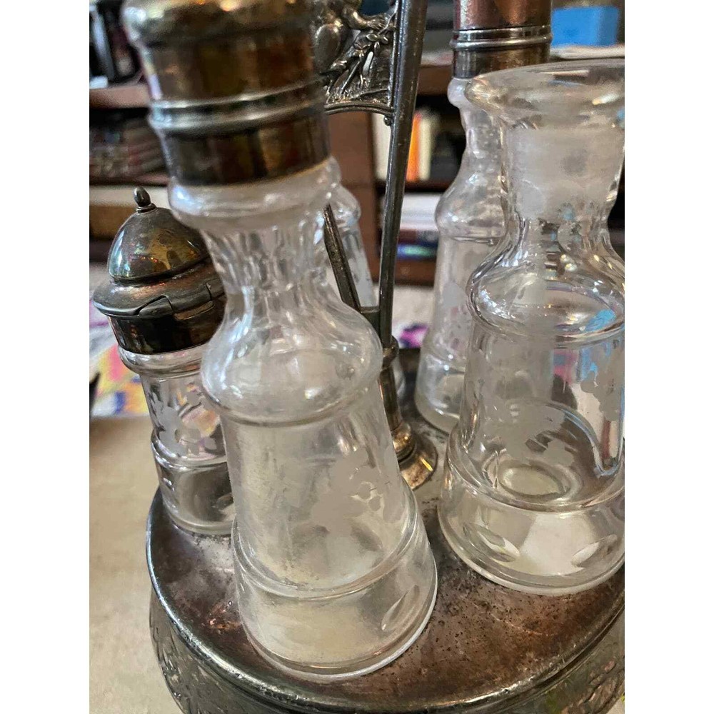 Antique Victorian Silver Table Set