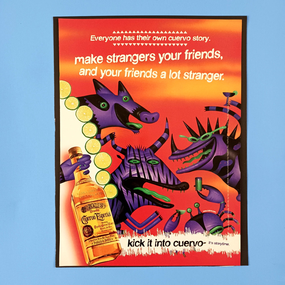 1998 Cuervo Especial Tequila Print Advertisement