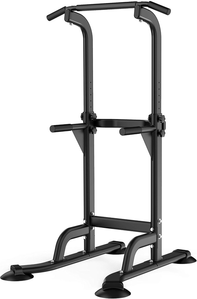 Power Tower Pull up Bar and Dip Station, Multi-Function Home Gym, Strength Train