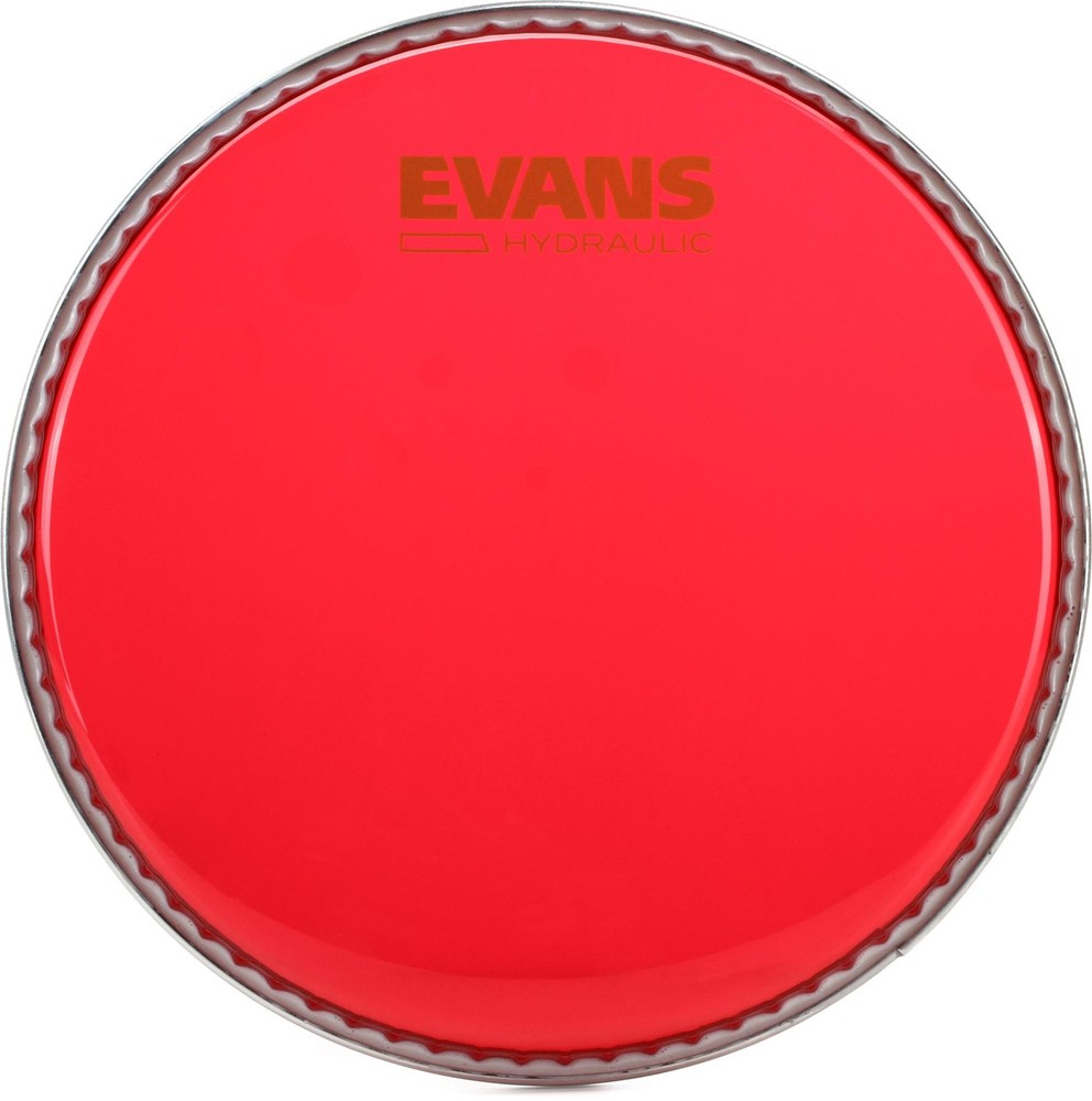 Evans Hydraulic Red Drumhead - 8 inch (2-pack) Bundle