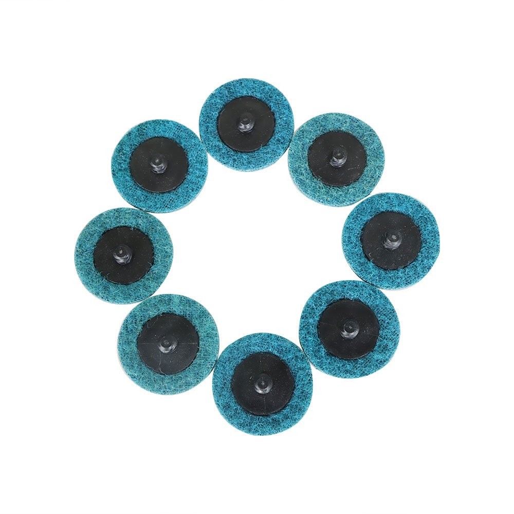 LABLT 50Pcs 2In Fine Surface Conditioning Discs Roll Lock Grinder Sanding Pads