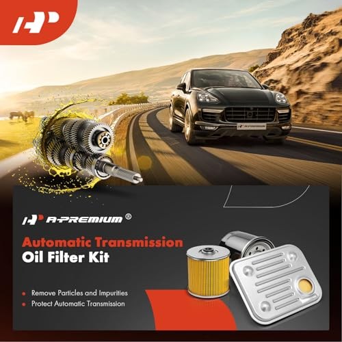 Automatic Transmission Fluid Filter with Pan Gasket, Compatible with Mini