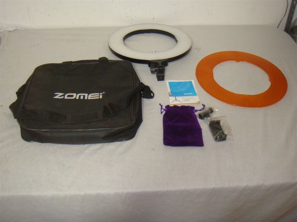 ZOOMEI 14" PHOTOGRAPHY STUDIO RING LIGHT
