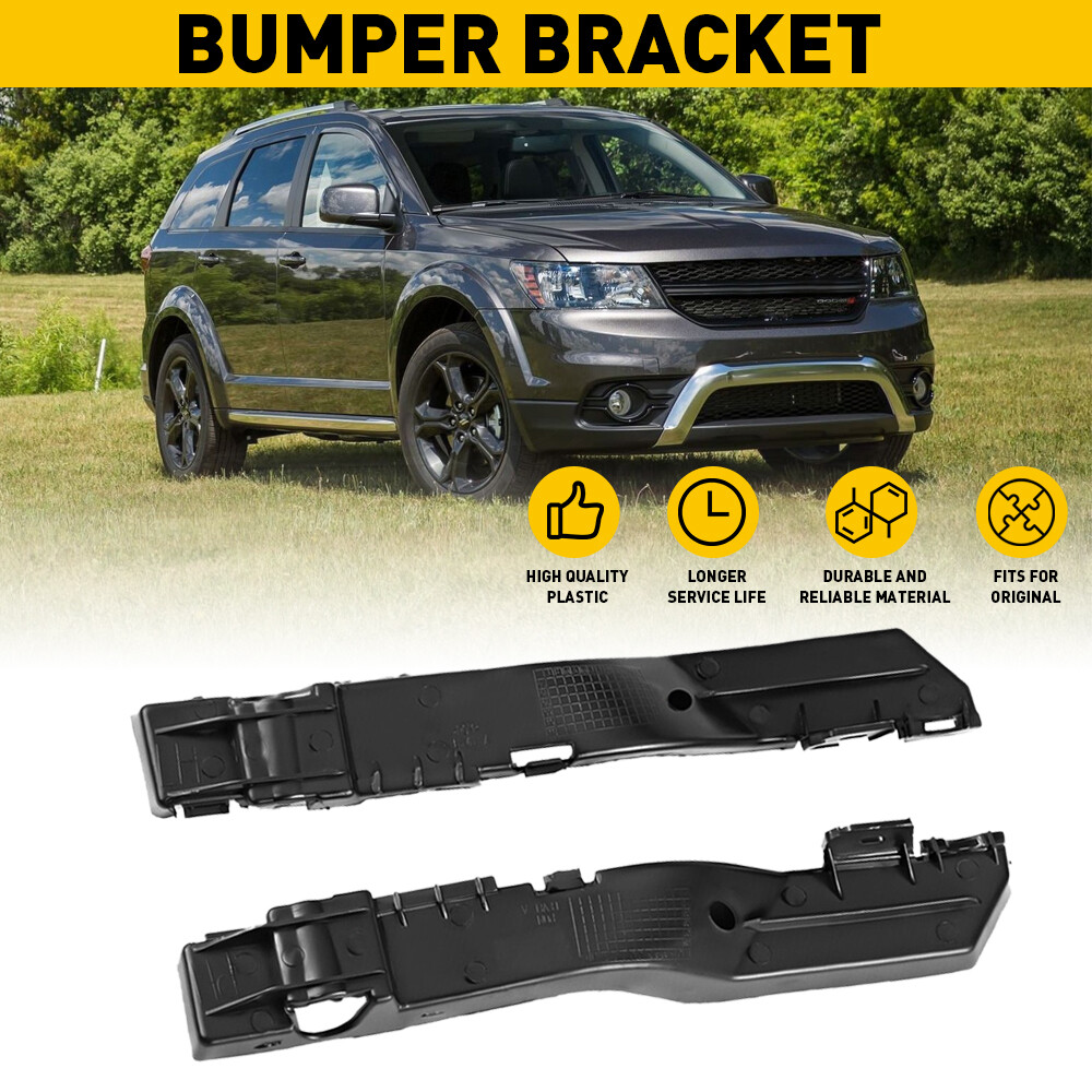 Bumper Bracket For Set 2009-2020 Journey Front Driver and Passenger Side