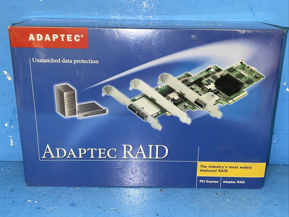 ADAPTEC  RAID PCI EXPRESS Sata-300 2-Channel Lp Pcie X1 Raid Controller