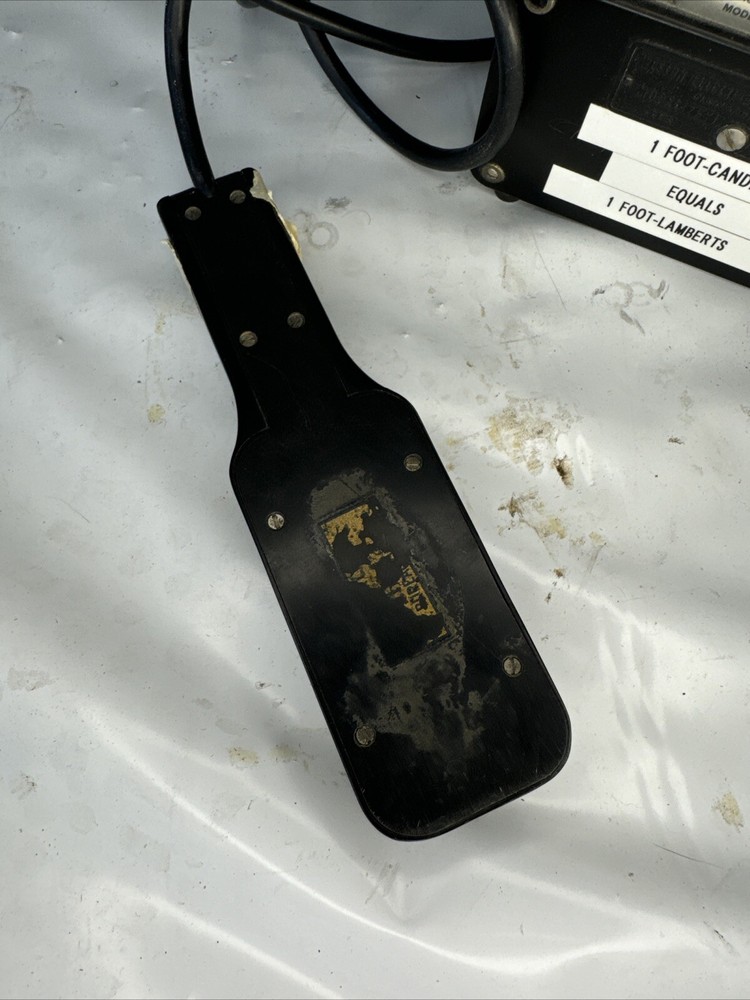 WESTON MODEL 756 - FOOT CANDLES - ILLUMINATION METER - WITH TOOL ACCESSORY