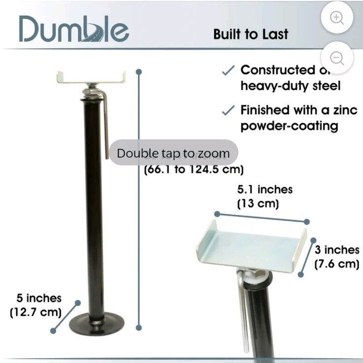 2 Dumble RV Slide Out Support Trailer Stabilizer Jacks Camper Accessories 15 26"