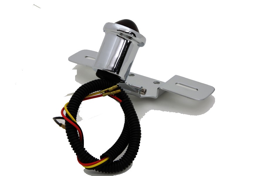 Chrome Round Tail Lamp for Harley-Davidson
