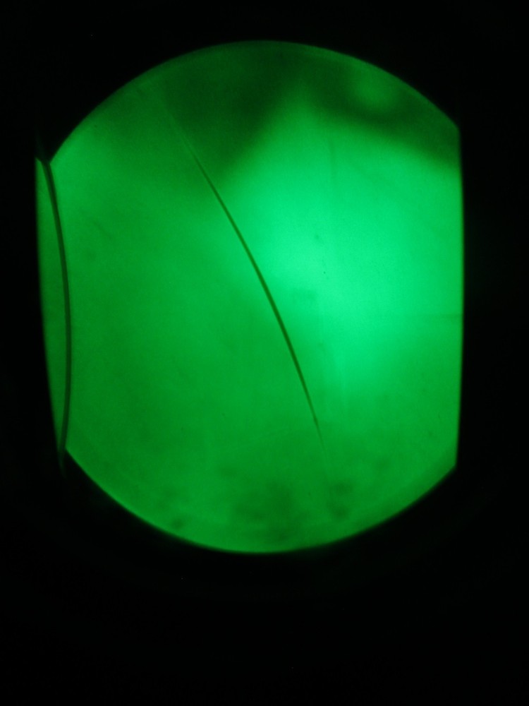 Used AN/VVS-2 Viewer, Drivers NV for Periscope Postion, Works, Internal Crack